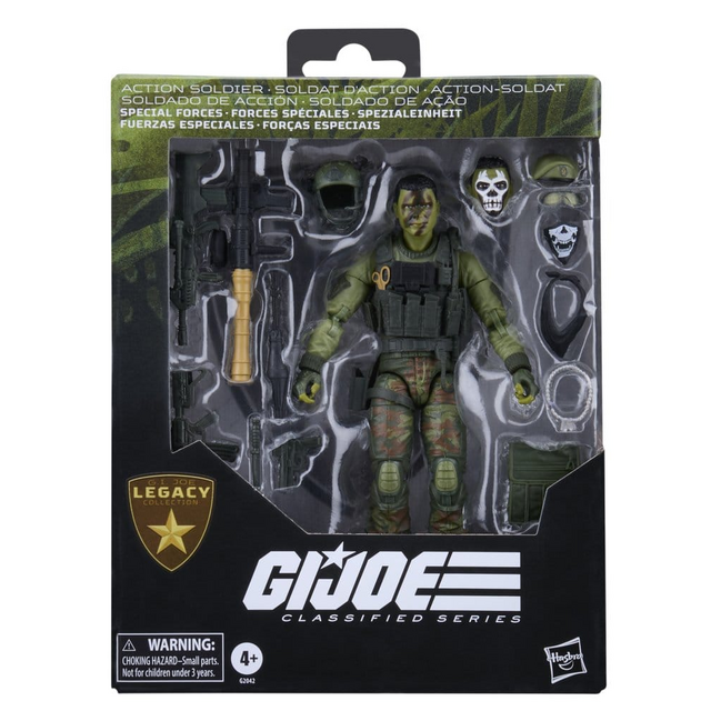 G.I. Joe Classified Series Legacy Collection Action Soldier Special Forces 15cm