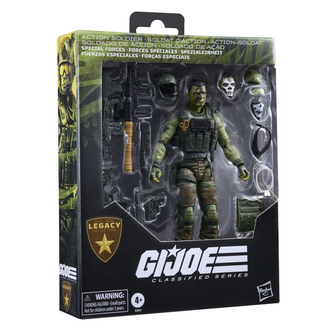G.I. Joe Classified Series Legacy Collection Action Soldier Special Forces 15cm