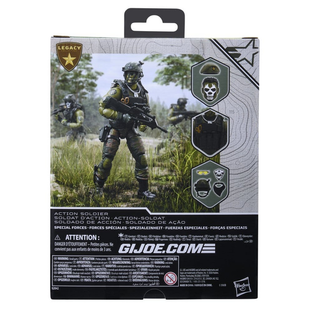 G.I. Joe Classified Series Legacy Collection Action Soldier Special Forces 15cm