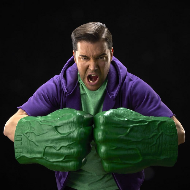 The Incredible Hulk Marvel Legends Premium Roleplay Fists