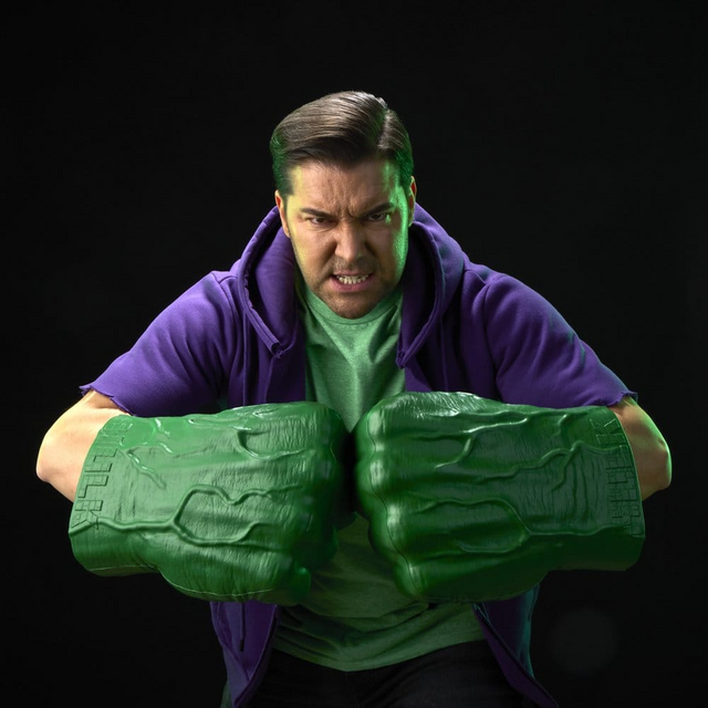 The Incredible Hulk Marvel Legends Premium Roleplay Fists