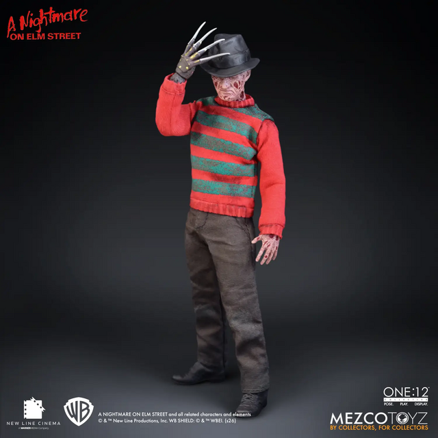One:12 Collective A Nightmare On Elm Street Freddy Krueger Action Figure 17cm