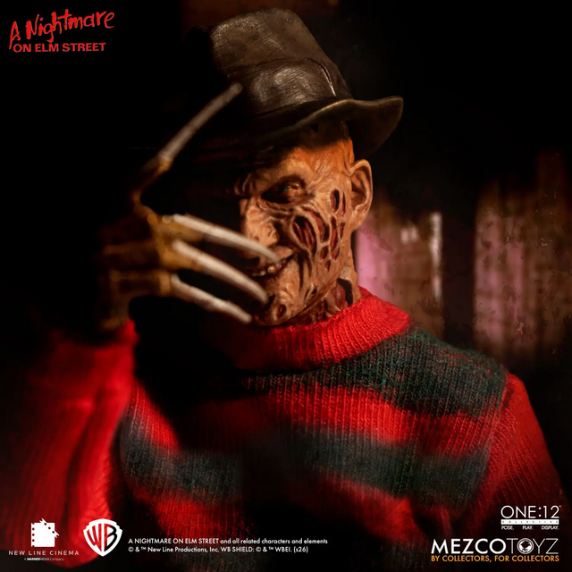 One:12 Collective A Nightmare On Elm Street Freddy Krueger Action Figure 17cm
