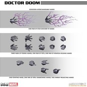 One:12 Collective Marvel Doctor Doom Action Figure 17cm