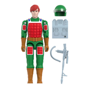 GI Joe ReAction+ Flash Laser Rifle Trooper (Comic) Action Figure 10cm