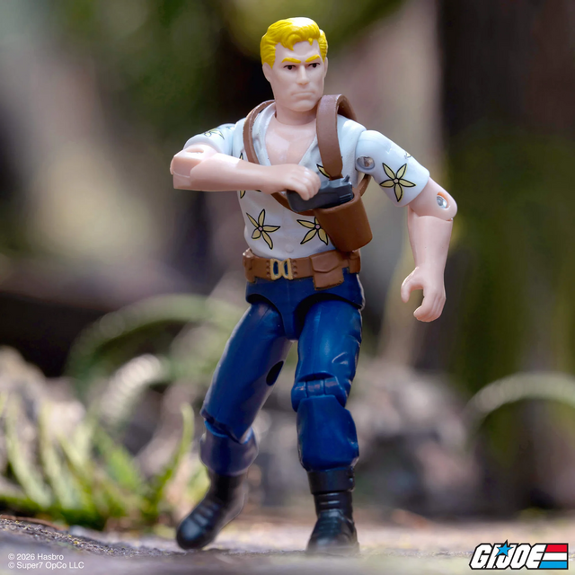 G.I. Joe ReAction+ Chuckles Undercover (Movie) Action Figure 10cm