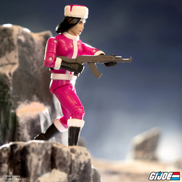 G.I. Joe ReAction+ Diana Oktober Guard (Cartoon) Action Figure 10cm