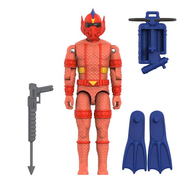 G.I. Joe ReAction+ Hydro-Viper Underwater Elite Trooper (Comic) Action Figure 10cm