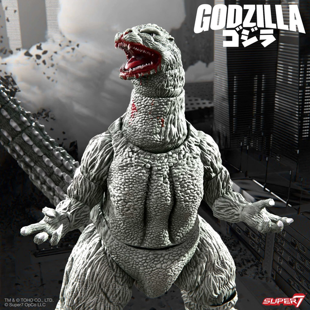 Toho Ultimates Godzilla 1989 (Greyscale Comic Book - Thirsty For Blood) Action Figure 20cm