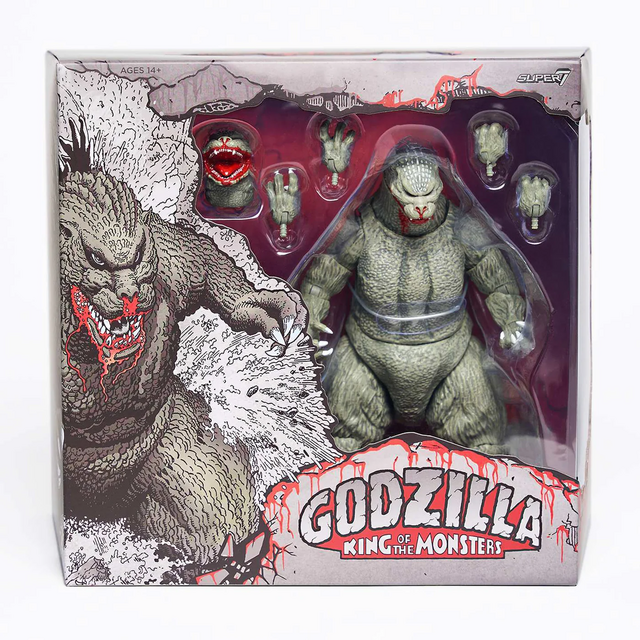 Toho Ultimates Godzilla 1989 (Greyscale Comic Book - Thirsty For Blood) Action Figure 20cm
