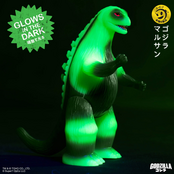 Godzilla Toho ReAction Figures Marusan L-Tail (Glow in the Dark) Soft Vinyl Figure 10cm