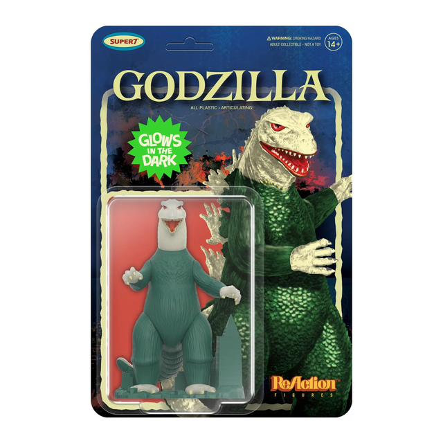 Godzilla Toho ReAction Figures Godzilla Model Kit (Glow in the Dark) 10cm