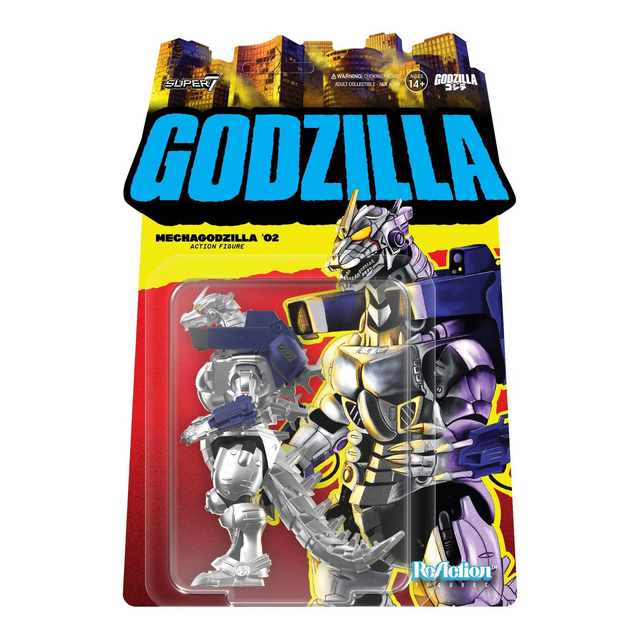 Godzilla Toho ReAction Figures Mechagodzilla (2002) Action Figure 10cm