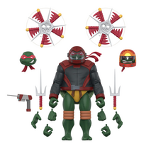 Teenage Mutant Ninja Turtles Ultimates Wave 14 Raphael (Road Gear) Action Figure 18cm