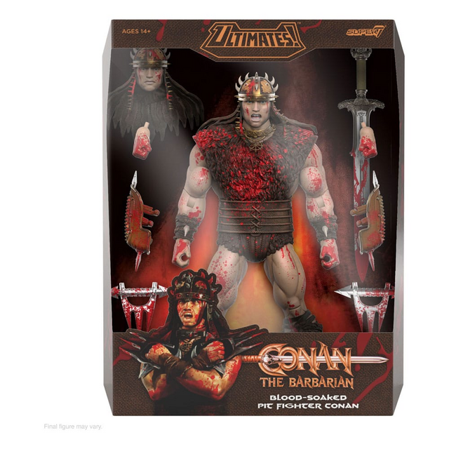Conan the Barbarian Ultimates Conan Blood Soaked Pit Fighter Action Figure 18cm