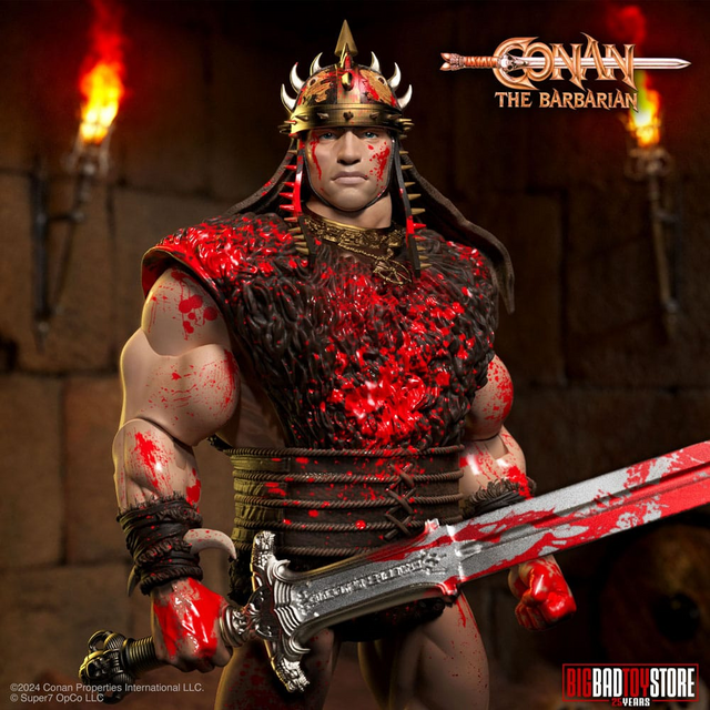 Conan the Barbarian Ultimates Conan Blood Soaked Pit Fighter Action Figure 18cm