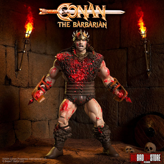 Conan the Barbarian Ultimates Conan Blood Soaked Pit Fighter Action Figure 18cm