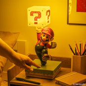Super Mario Diorama Light 35cm