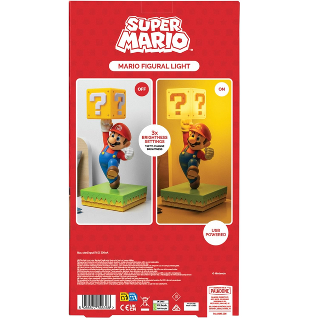 Super Mario Diorama Light 35cm