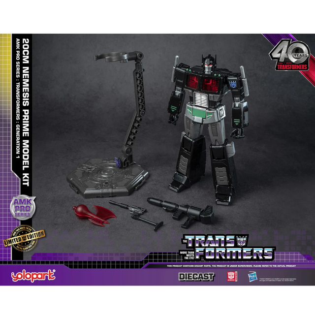 Transformers Generation One AMK Pro Series Model Kit Nemesis Prime 20cm