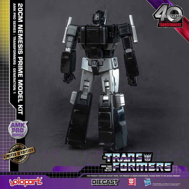 Transformers Generation One AMK Pro Series Model Kit Nemesis Prime 20cm
