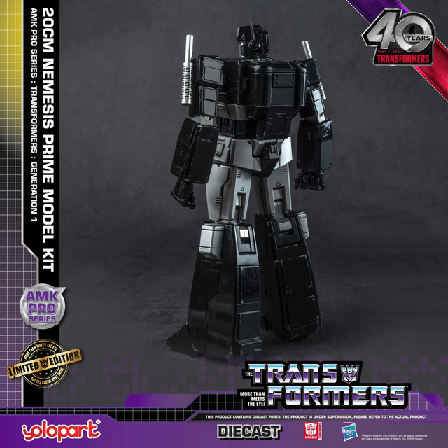 Transformers Generation One AMK Pro Series Model Kit Nemesis Prime 20cm