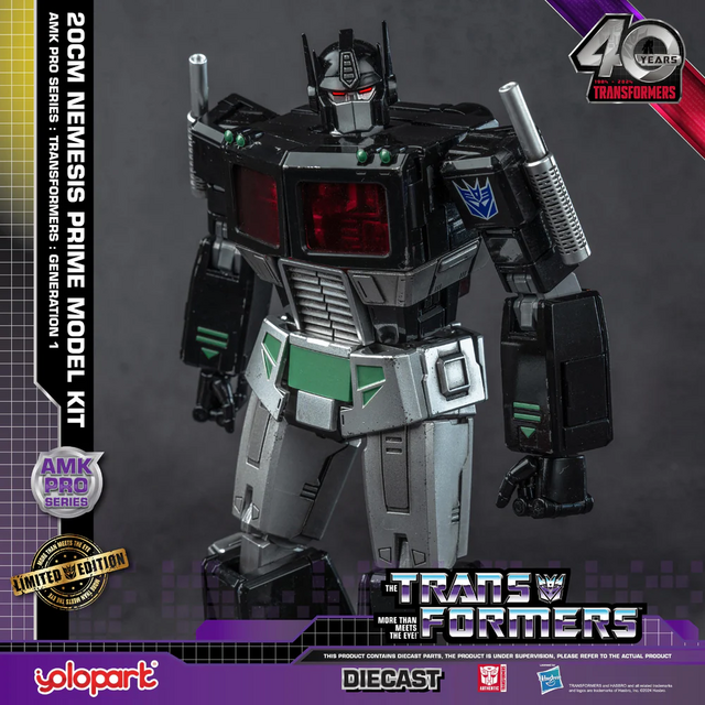 Transformers Generation One AMK Pro Series Model Kit Nemesis Prime 20cm