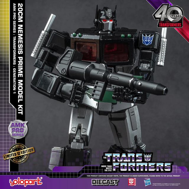 Transformers Generation One AMK Pro Series Model Kit Nemesis Prime 20cm