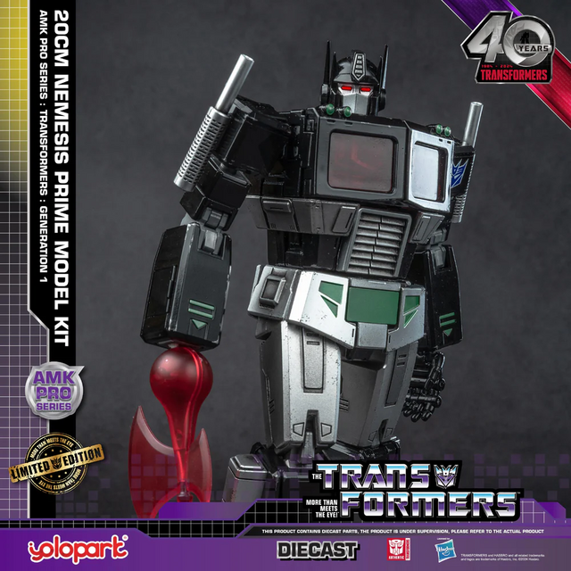 Transformers Generation One AMK Pro Series Model Kit Nemesis Prime 20cm