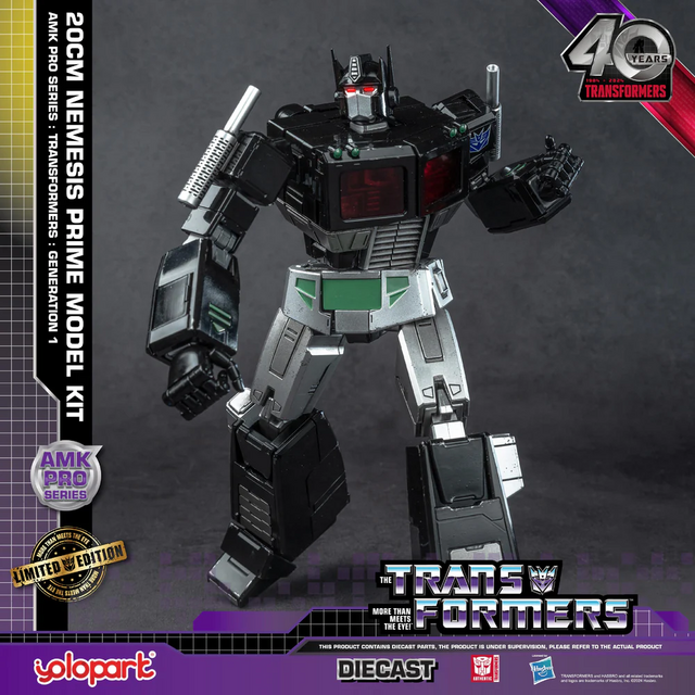 Transformers Generation One AMK Pro Series Model Kit Nemesis Prime 20cm