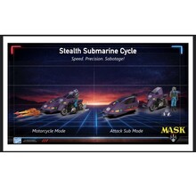 M.A.S.K. Stealth Submarine Cycle