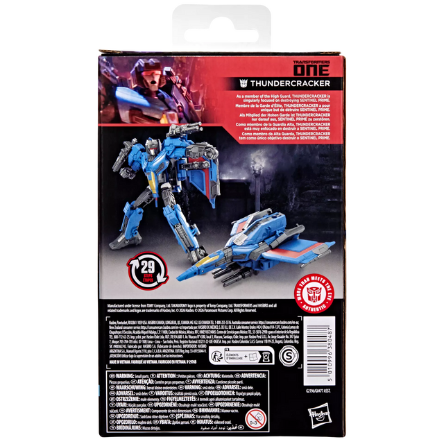 Transformers ONE Studio Series Deluxe Class Thundercracker Action Figure 13cm
