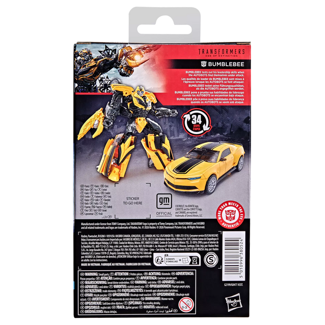 Transformers Age of Extinction Studio Series Deluxe Class Bumblebee Action Figure 12,5cm