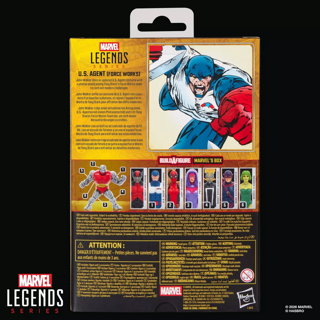 Marvel Legends Series U.S. Agent (Force Works) Action Figure 15cm