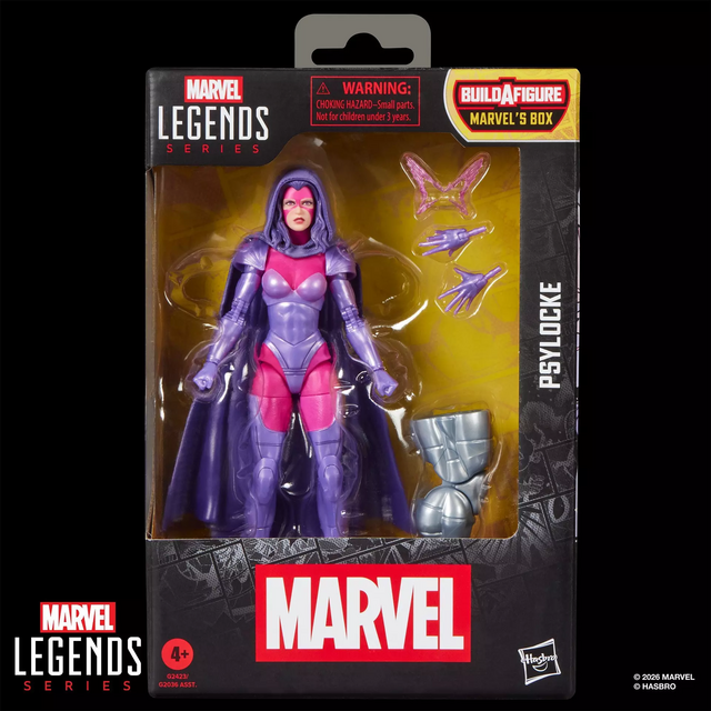 Marvel Legends Series Psylocke Action Figure 15cm