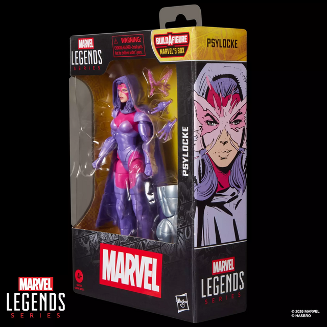 Marvel Legends Series Psylocke Action Figure 15cm
