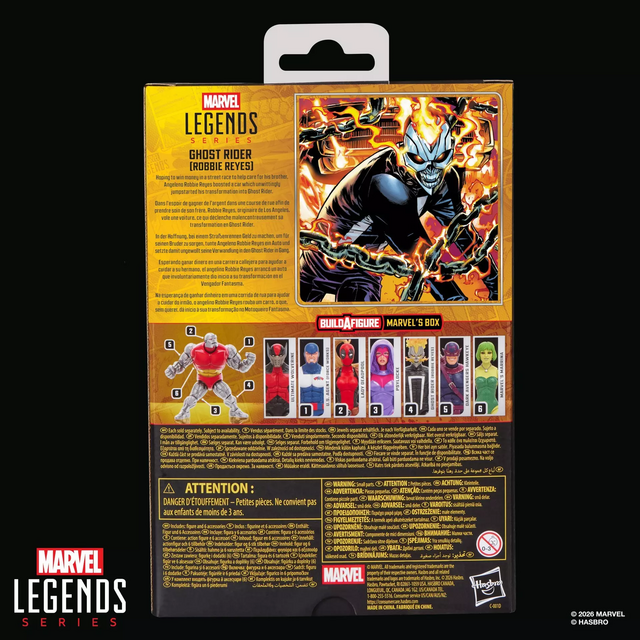 Marvel Legends Series Ghost Rider (Robbie Reyes) Action Figure 15cm