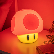 Super Mario Squishy Glo Mushroom 14cm
