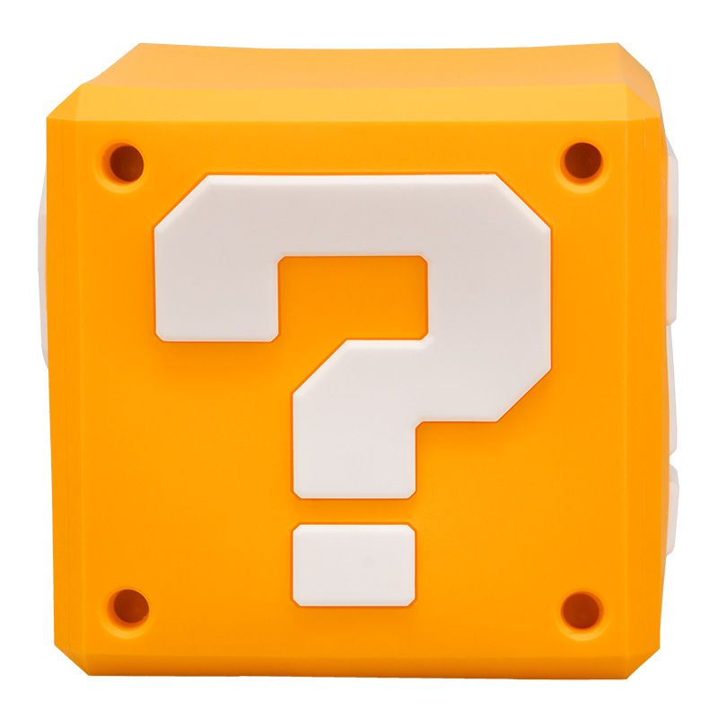 Paladone Super Mario Squishy Glo Question Block