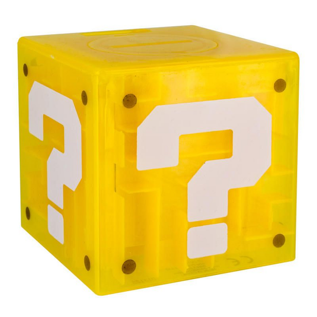 Super Mario Question Block Maze Safe Spaarpot