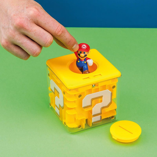Super Mario Question Block Maze Safe Spaarpot
