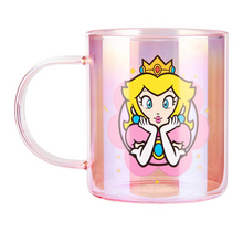Super Mario Princess Peach Glazen Mok 350ml