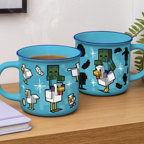 Minecraft Heat Change Mug Chicken Jockey