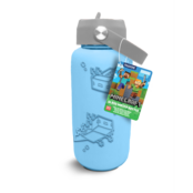 Glass Water Bottle with Silicon Sleeve 800ml