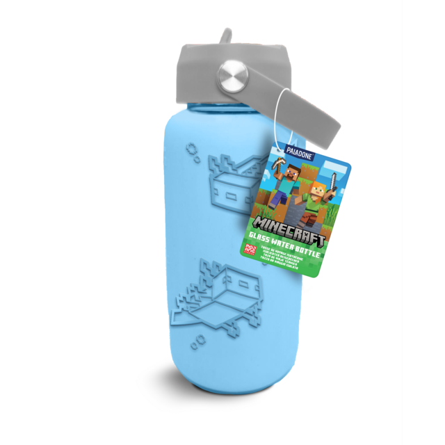 Glass Water Bottle with Silicon Sleeve 800ml