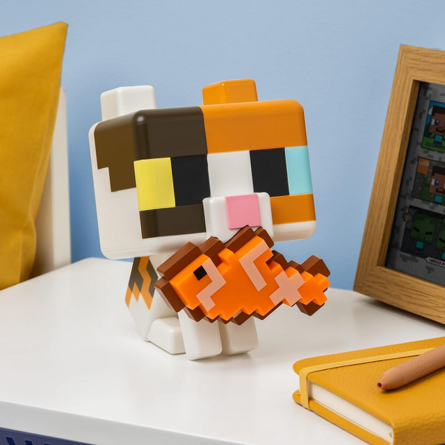 Minecraft Glo Buddies Cat Light 15cm