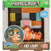 Minecraft Glo Buddies Cat Light 15cm