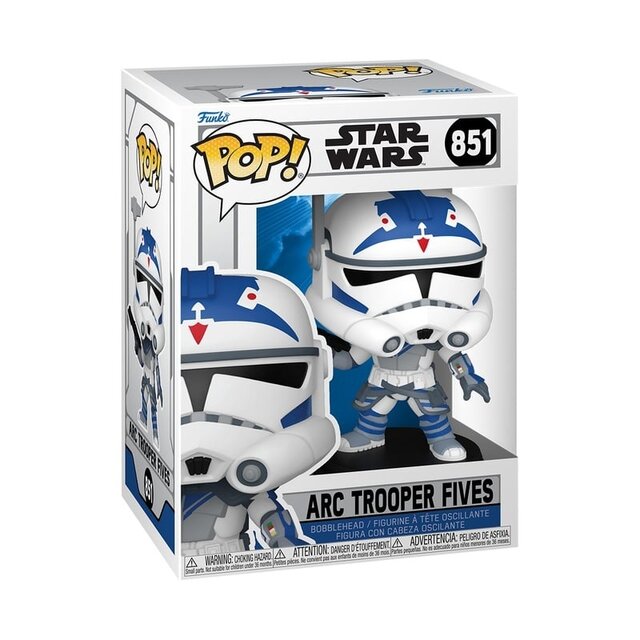 POP! Star Wars Fives Arc Trooper #851 Bobblehead 9cm