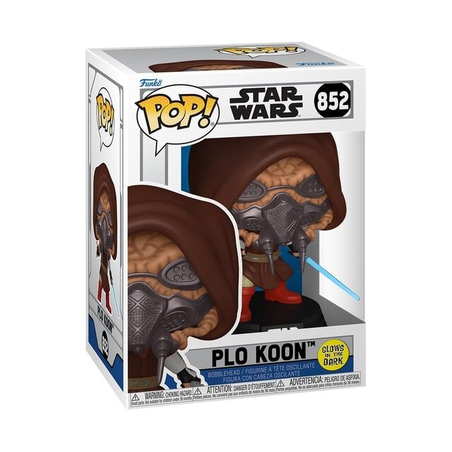 POP! Star Wars Plo Koon #852 Bobblehead (Glow in the Dark) 9cm