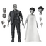 NECA Universal Monsters 2-Pack Bride of Frankenstein 90th Anniversary The Monster & His Mate (B&W) 18cm